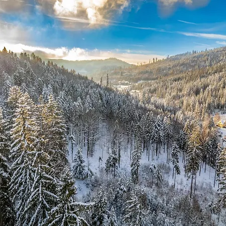 Lesne Zacisze - Jacuzzi, Bacowka, Niesamowite Widoki Feriehus *