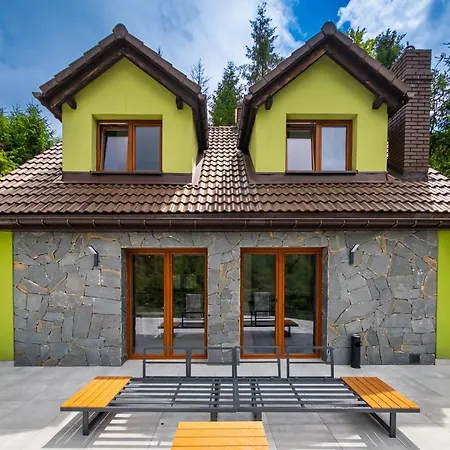 Dom wakacyjny Lesne Zacisze - Jacuzzi, Bacowka, Niesamowite Widoki
