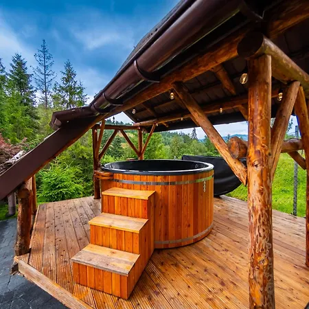 Lesne Zacisze - Jacuzzi, Bacowka, Niesamowite Widoki Dom wakacyjny