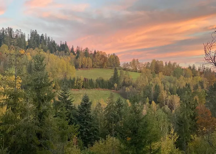 Hébergement de vacances Lesne Zacisze - Jacuzzi, Bacowka, Niesamowite Widoki *