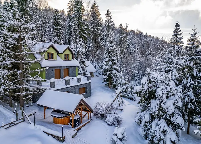 Σπίτι διακοπών Lesne Zacisze - Jacuzzi, Bacowka, Niesamowite Widoki *