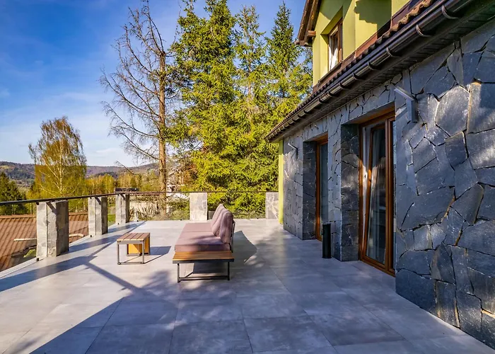 Feriehus Lesne Zacisze - Jacuzzi, Bacowka, Niesamowite Widoki Wisła