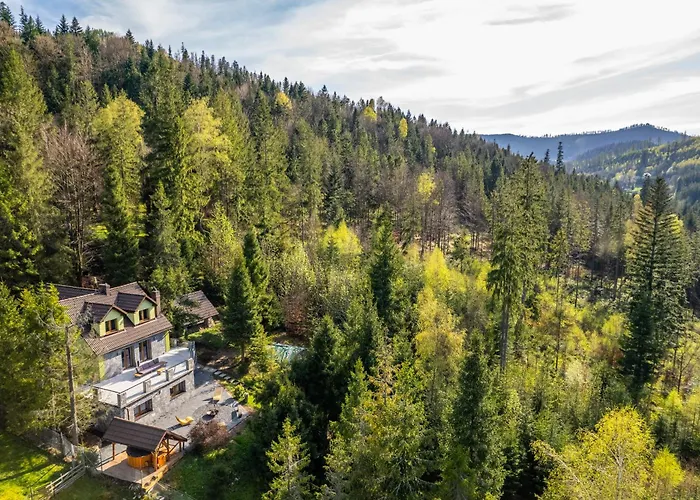 Lesne Zacisze - Jacuzzi, Bacowka, Niesamowite Widoki Σπίτι διακοπών