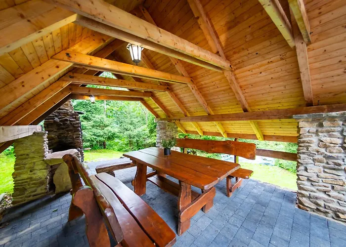 Lesne Zacisze - Jacuzzi, Bacowka, Niesamowite Widoki Feriehus