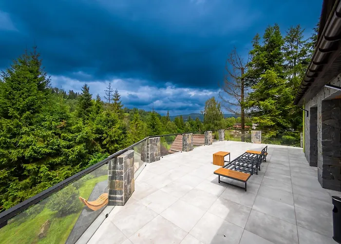 Feriehus Lesne Zacisze - Jacuzzi, Bacowka, Niesamowite Widoki